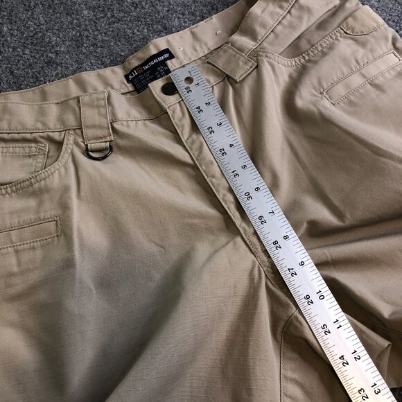 5.11 Tactical Taclite Pro Ripstop Pants Mens 34x34 74273 Tan Cargo Performance - Picture 8 of 13